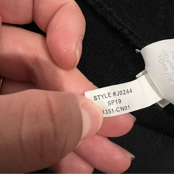 J Crew Sophie open-front sweater blazer Black - Picture 6 of 7